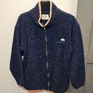 Cozy Navy Blue Fleece Jacket for Kids